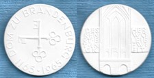 Porcelain Medal Brandenburg