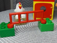 LEGO Duplo Hühnerstall, Huhn und Zubehör, bunt gemischt