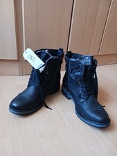 Mustang Stiefeletten Damenschuhe 39 Schwarz