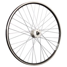 Laufrad 28 Zoll Vorderrad Hohlkammer geöst Shimano Nabendynamo C3000 schwarz QR