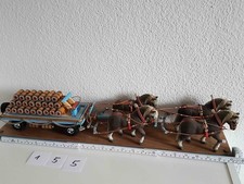 Modellpferde von Schleich an Kutschen