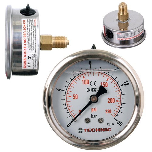 Manometer glyzerin gefüllt - manometer,