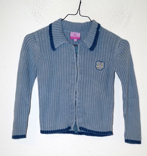 Blaue strickjacke 116 - strickjacke, gr.116