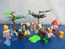 viele Kühe Kälber 2x Eiche v  Figuren zu 4490 3072 5119 Bauernhof Playmobil 8526