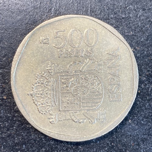 500 pesetas münze - 500, münze,