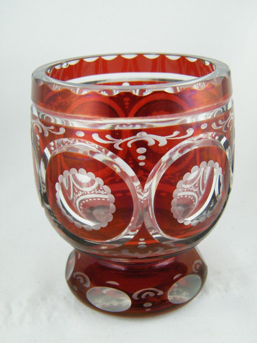 Alter sehr schwerer glas - &,