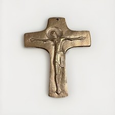 Bronzekreuz, Jesus am Kreuz
