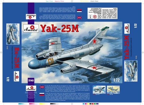 Yakovlev yak 25m soviet - yak-25m,
