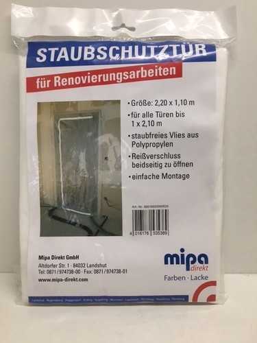 Staubschutztür staubvorhang - staubschutztür,