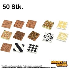 50x Fliesen 2x2 Klemmbausteine