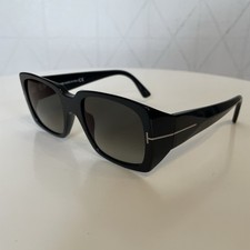 Tom Ford Ryder 02 TF 1035 N Sonnenbrille Schwarz Eckig Unisex Shiny Black Italy