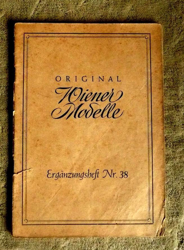 Altes modeheft wiener - modeheft, modelle