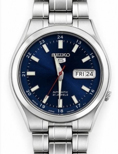 Seiko blaues zifferblatt - 5,