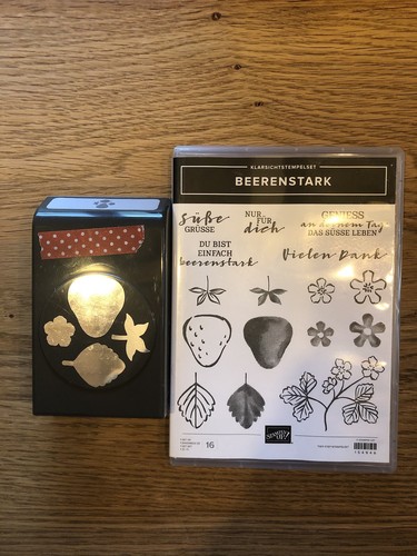 Stampin erdbeere - up,