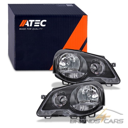 Atec scheinwerfer schwarz - 2x,