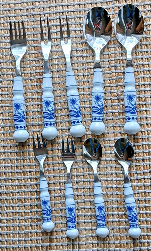 Ddr besteck mit porzellangriff - ddr-besteck,