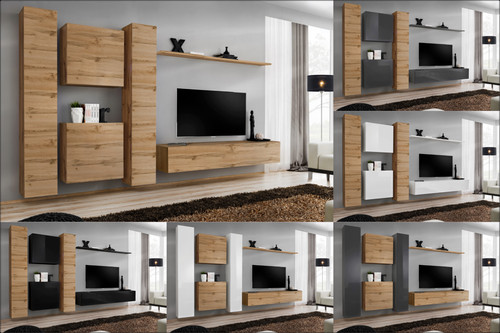 Anbauwand wohnwand wohnzimmer - anbauwand,