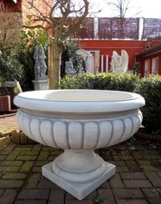 Pflanzamphore, Pflanzkübel, Steinguss, Blumenschalen, Pflanzschalen, Gartendeko