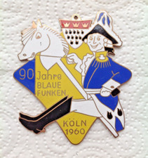 Blaue Funken Orden 1960 Karneval Köln 2025 Karnevalsorden JUBILÄUM 90 Jahre