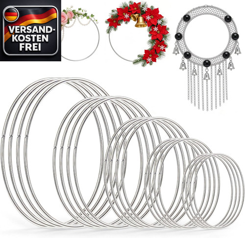 Metallringe basteln set - basteln,
