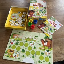 Tiere Füttern Spiel 3-7jahre Mit Selbstkontrolle Spielend Lernen