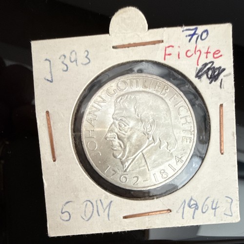 Brd 1964 gedenkmünze - 5,