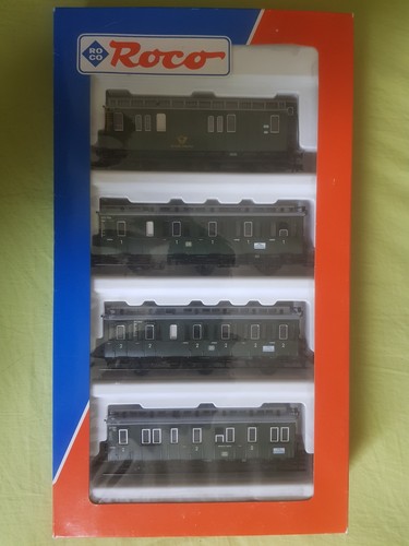 Roco abteilwagen set 44056 mit - abteilwagen-set,