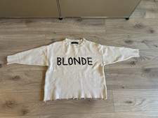 Zara Strick Pullover weiß Gr