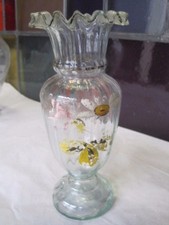 Antikes glas hyazinthen vase - antikes,