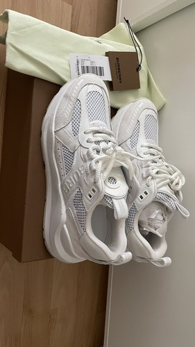 Burberry ledersneakers - burberry,