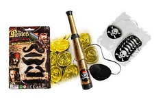 Piraten Augenklappe Fernrohr