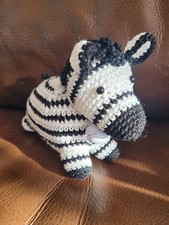schwarz/weißes Zebra mit