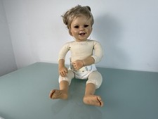 Künstlerpuppe Katja Schneider & Ruth Kunz Resin Puppe 63 cm. Top Zustand  