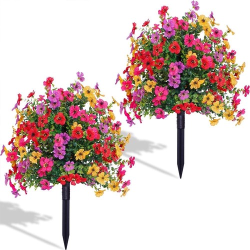 Stück kunstblumen mit - 2,