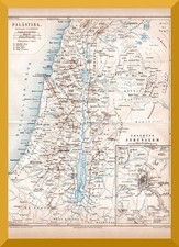 Palästina +Original Landkarte