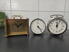 Alte Wecker, Uhren, Defekt, Konvolut, Mauthe, Jaz, Atlanta