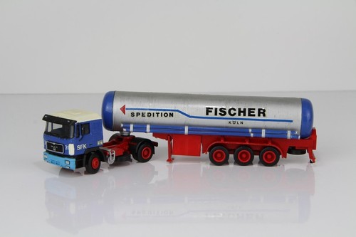 Herpa man f90 tanksattelzug - herpa,