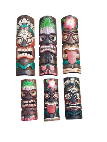 Wandmasken tiki und 30cm - tiki, 50
