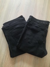 2 Damenjeans Schwarz Skinny Div. Marken W33