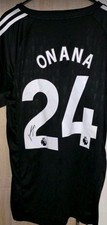Andre Onana Manchester United Trikot Autogramm Torwart COA Kamerun Trabzonspor 