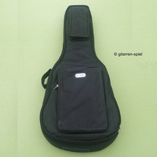 4/4 Gitarren-Tasche Gigbag Thomann Classic gepolstert Gurte Notenfach - Top!