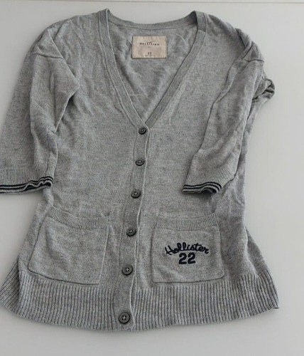 Hollister long strickjacke - hollister, long-strickjacke