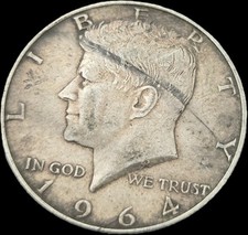 1964 Half Dollar Kennedy