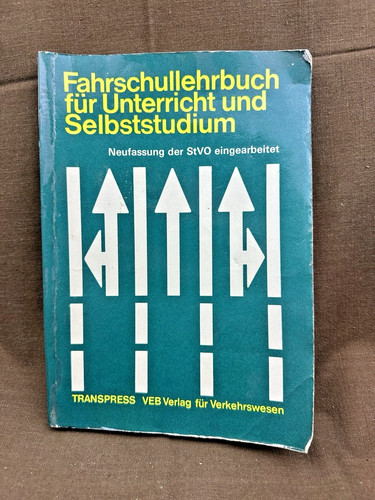 Ddr fahrschullehrbuch für - ddr,
