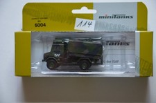 Roco Minitanks 1-87 Unimog 1300 MSA Pri/Pl ISAF Tarnfarben 5004 ( Herpa 741057 )