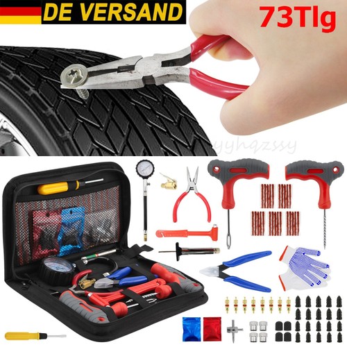 73tlg auto reifenreparatur set - reifenreparatur,