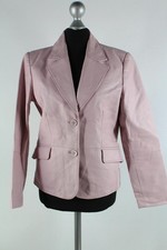 Amisu rosa Leder-Jacke Gr.38/S