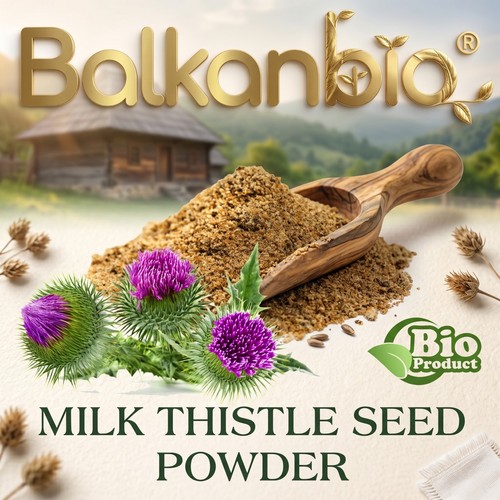 Bio mariendistelsamen pulver - bio,