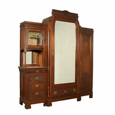 jugendstil bücherschrank