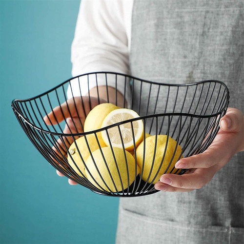 Obstkorb schwarz obstschale - obstkorb,